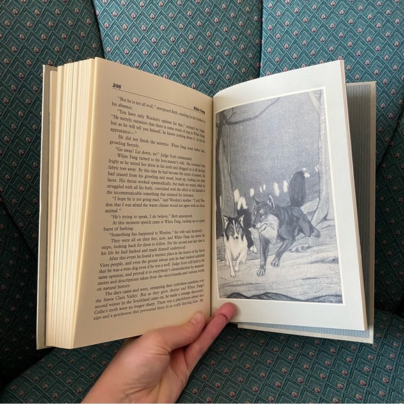 The Call of the Wild & White Fang by Jack London. Readers Digest Hardcover Book - Picture 8 of 9